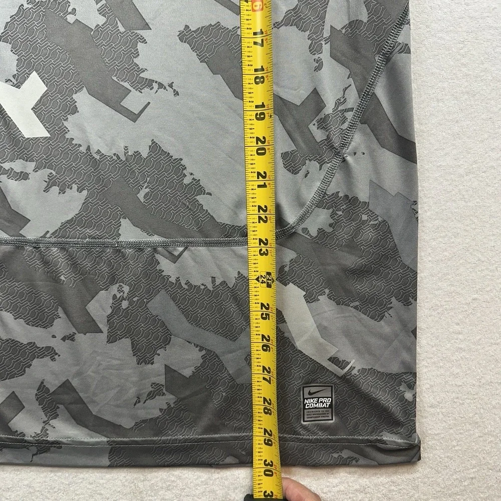 Nike Pro Combat Men's XXL Camo Compression Shirt Dri-FIT Athletic Training - Picture 6 of 9